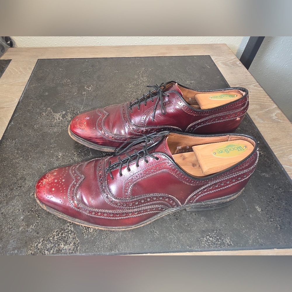 Allen Edmonds Mcallister burgundy